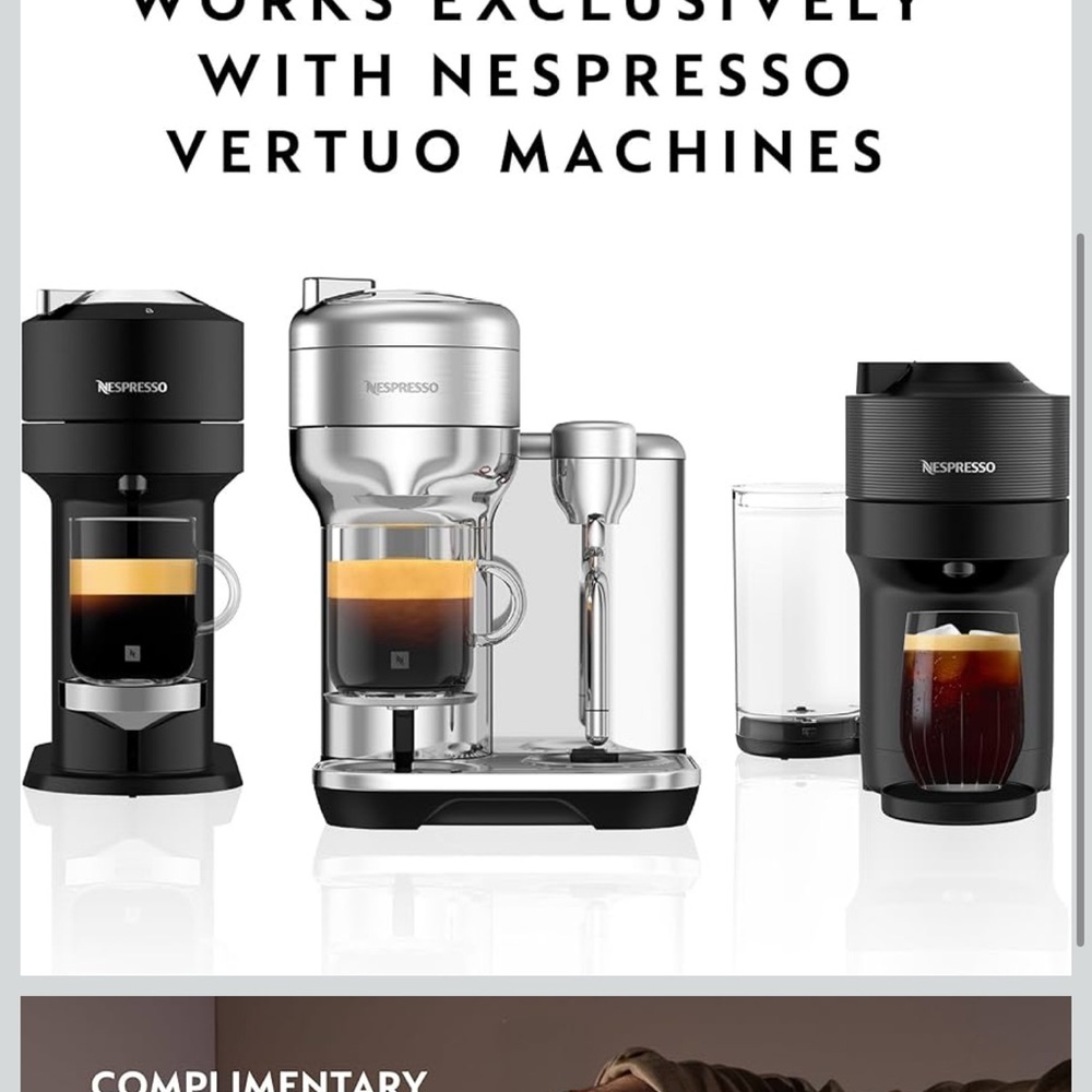 Nespresso I Samra Origins by The Weeknd Vertuo Double Expresso 7/31/26 30 pods - Picture 3 of 4